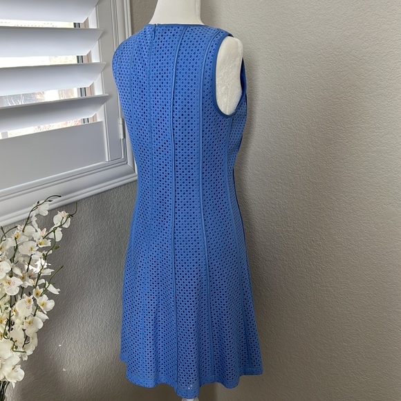 Ann Taylor Flare Periwinkle Blue Dress - Picture 8 of 11